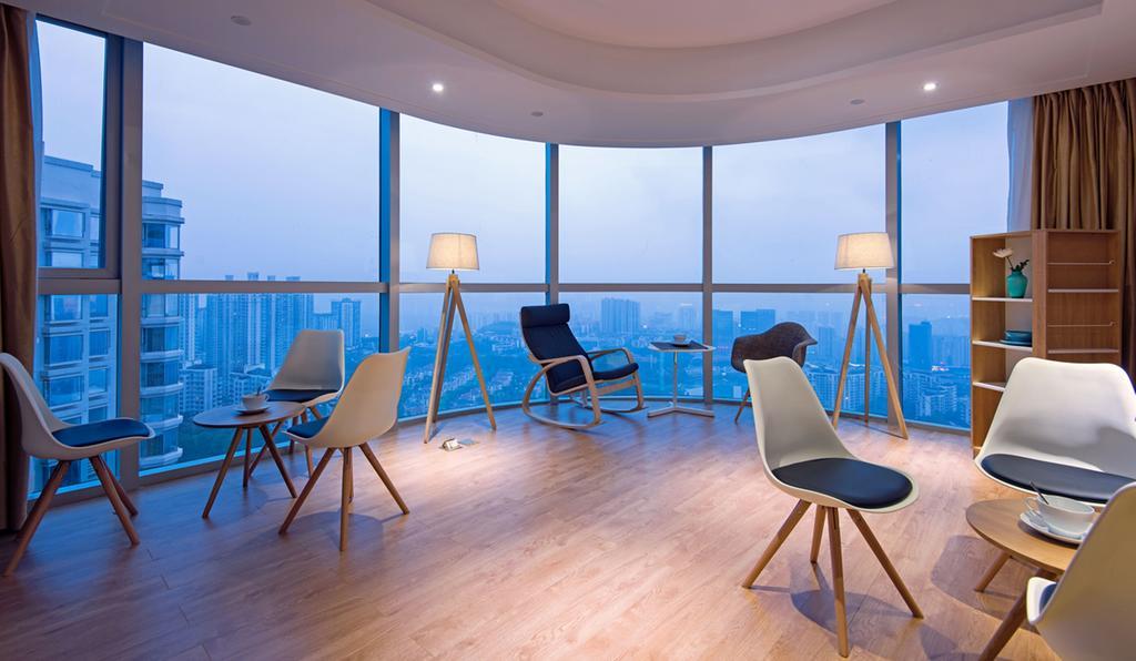 Shenton Palm Springs Chongqing Serviced Residence Экстерьер фото